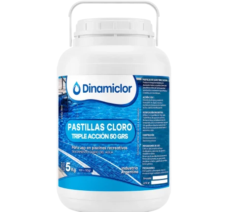 PASTILLAS CLORO 50 GRS